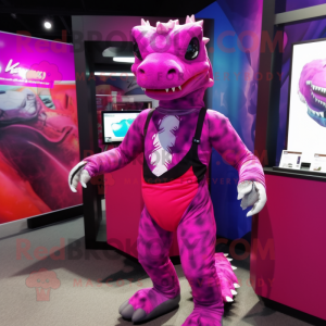 Magenta Komodo Dragon...