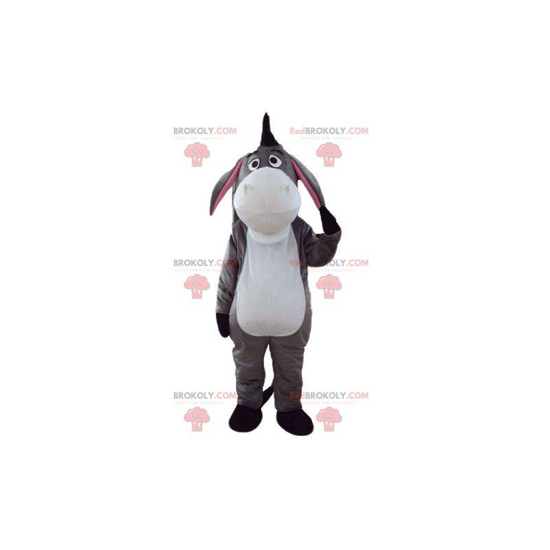 Eeyore Esel Maskottchen weiß grau und rosa - Redbrokoly.com