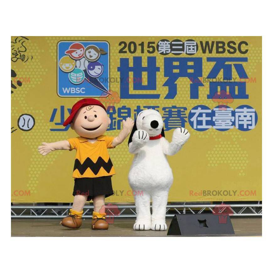 2 famose mascotte di Charlie Brown e Snoopy - Redbrokoly.com