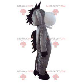 Eeyore Esel Maskottchen weiß grau und rosa - Redbrokoly.com