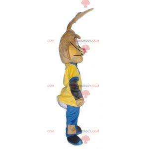 Famoso coniglio marrone mascotte Quicky di Nesquik -