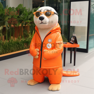 Orange Seal mascotte...