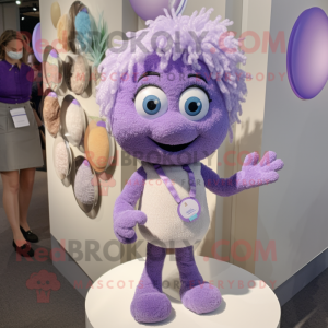 Lavendel armbånd maskot...
