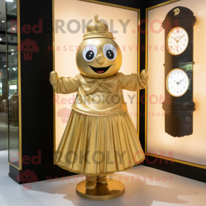 Gold Hourglass maskot...