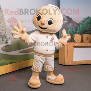 Beige armband mascotte...