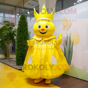 Lemon Yellow Queen mascotte...