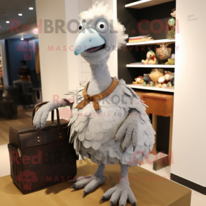 Silver Dodo Bird mascotte...