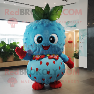 Turkis Strawberry maskot...