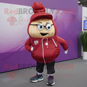 Red Onion mascotte kostuum...