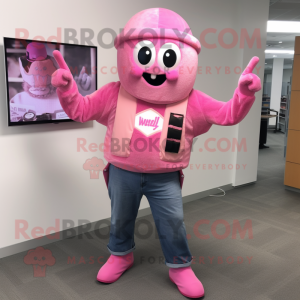 Pink Alliance maskot...