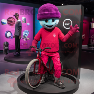 Magenta encyklist maskot...