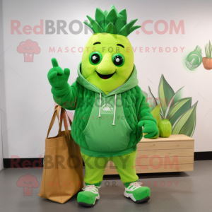 Green Pineapple mascotte...