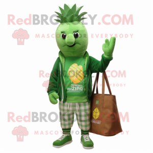 Green Pineapple mascotte...