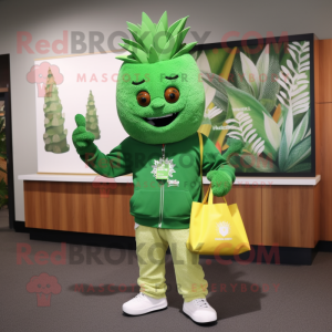 Green Pineapple mascotte...