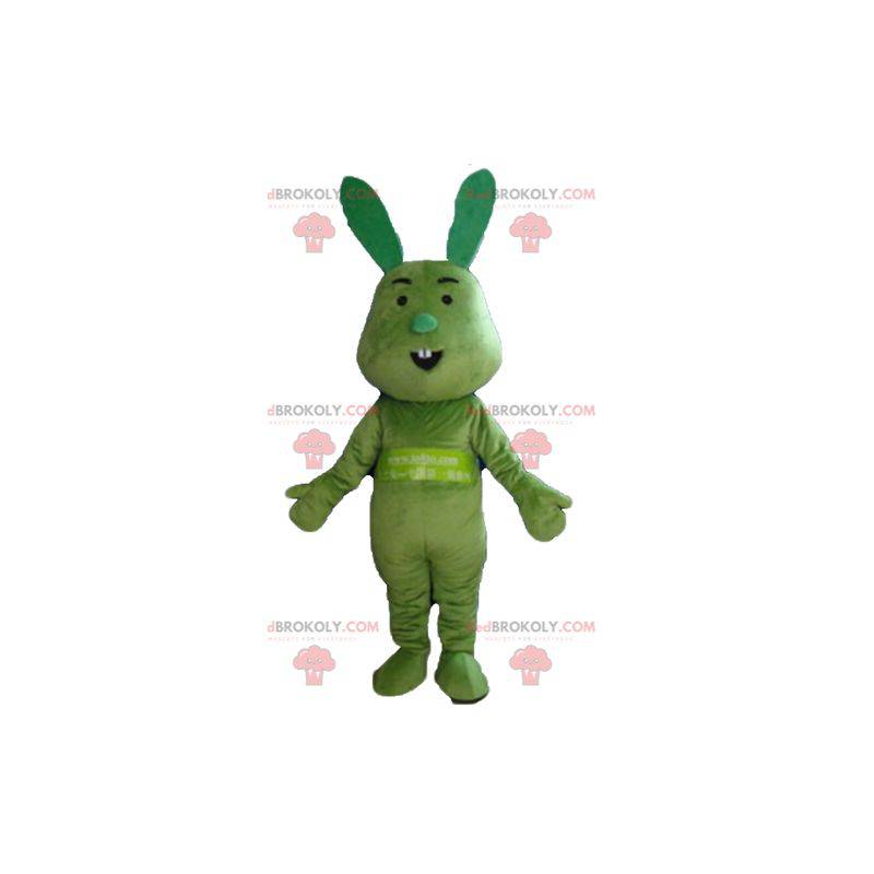 Zábavný a originální maskot celého zeleného králíka - Zábavný a originální maskot celého zeleného králíka -