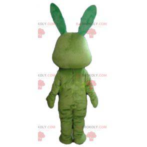 Mascotte de lapin tout vert drôle et original - Redbrokoly.com