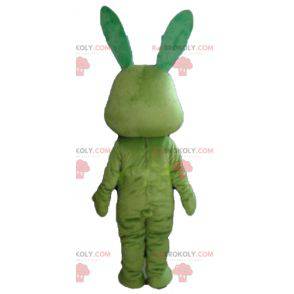 Zabawna i oryginalna cała zielona maskotka królika -