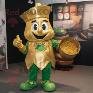 Rust Pot Of Gold maskot...