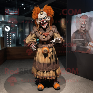 Rust Evil Clown mascotte...