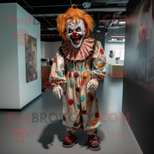 Rust Evil Clown mascotte...