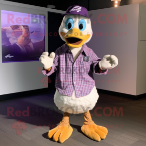 Purple Gosling mascotte...