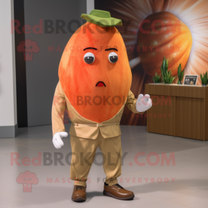 Rust Melon mascotte kostuum...