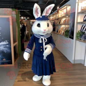 Navy Rabbit mascotte...