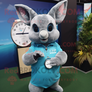 Cyan Chinchilla mascotte...