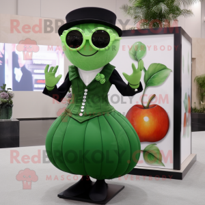 Forest Green Apple maskot...