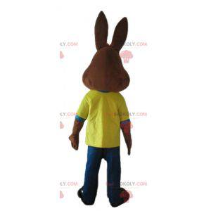 Nesquik famous brown rabbit Quicky mascot - Redbrokoly.com