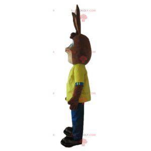 Nesquik famous brown rabbit Quicky mascot - Redbrokoly.com