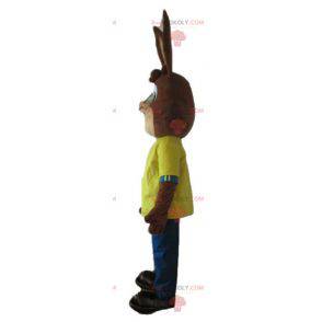 Nesquik famous brown rabbit Quicky mascot - Redbrokoly.com