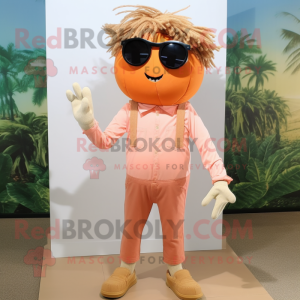 Peach Scarecrow mascotte...