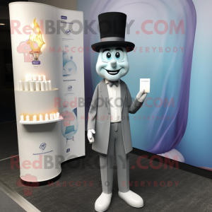 Silver doftljus maskot...