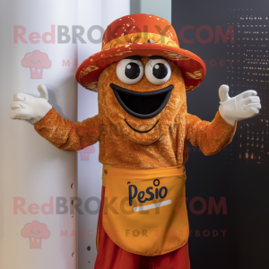 Rust Paella maskot kostume...