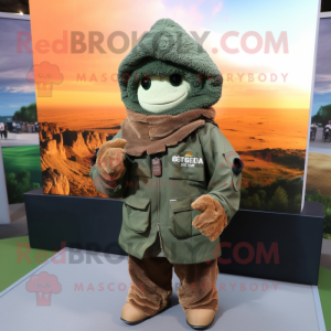 Rust Green Beret mascotte...