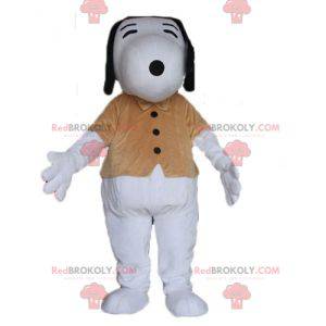 Mascotte del cane famoso dei cartoni animati di Snoopy -