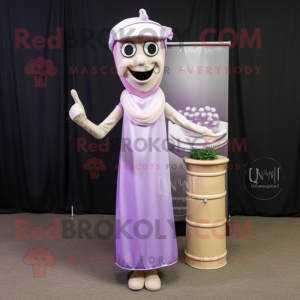 Lavendel champagne maskot...