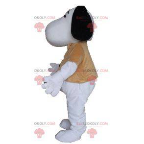 Mascotte de Snoopy célèbre chien de bande dessinée -
