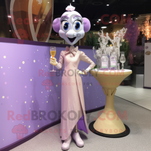 Lavendel Champagne maskot...