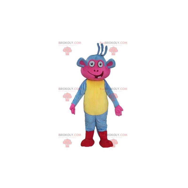 Babouche mascot the famous monkey of Dora the explorer -