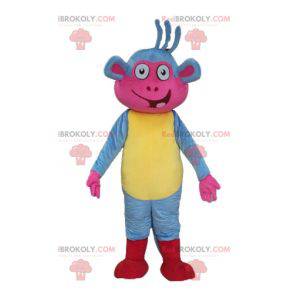 Babouche mascot the famous monkey of Dora the explorer -