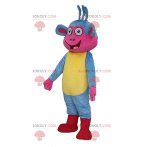 Babouche mascot the famous monkey of Dora the explorer -