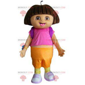 Dora the Explorer famous cartoon girl mascot - Redbrokoly.com