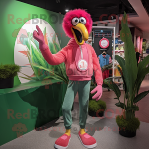 Olive Flamingo mascotte...