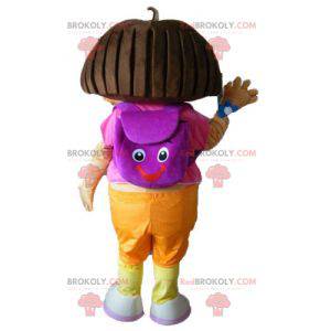 Dora the Explorer beroemde cartoon meisje mascotte -