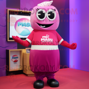 Magenta Sushi mascotte...