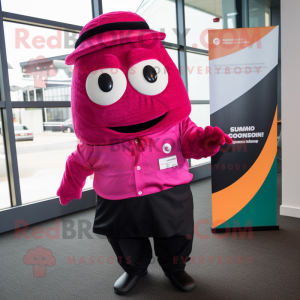 Postava maskota Magenta...
