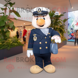 Navy Chief maskot kostume...