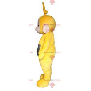 Mascot Laa-Laa il famoso cartone animato giallo Teletubbies -